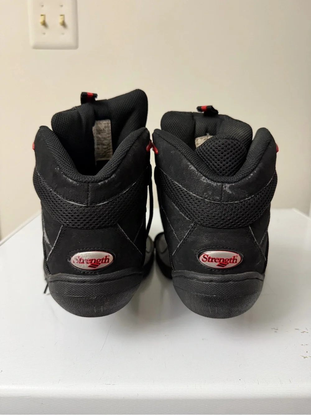 Strength Systems Plyometric Vertical Jump Training Shoes Black Red Men's Size 11
